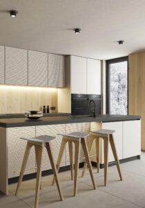 Modern compact kitchen design